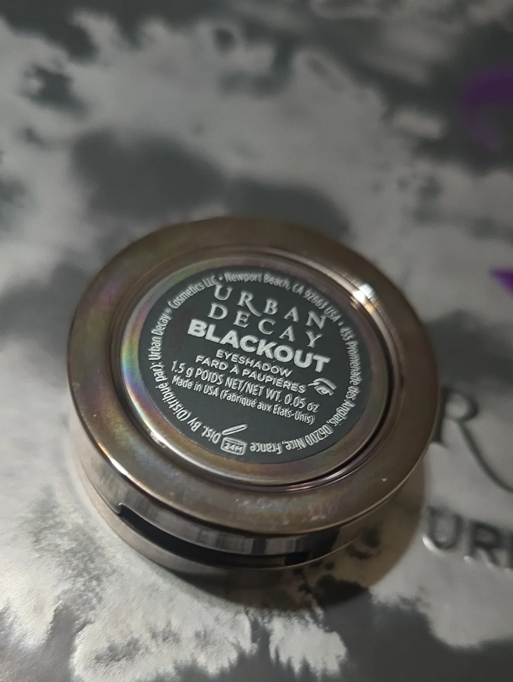 🧚‍♀️BLACKOUT Urban Decay DISCONTINUED Eyeshadow Single NWOBox